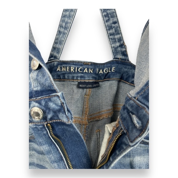 American Eagle Women’s Overalls Size 8 Short - Picture 7 of 11